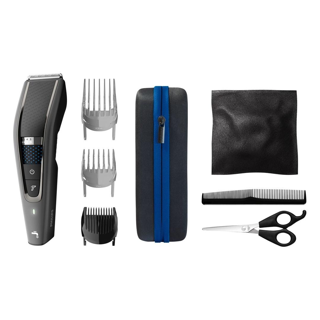 Philips HAIRCLIPPER Series 7000 Vaskbar hårklipper ned Trim-n-Flow PRO-teknologi