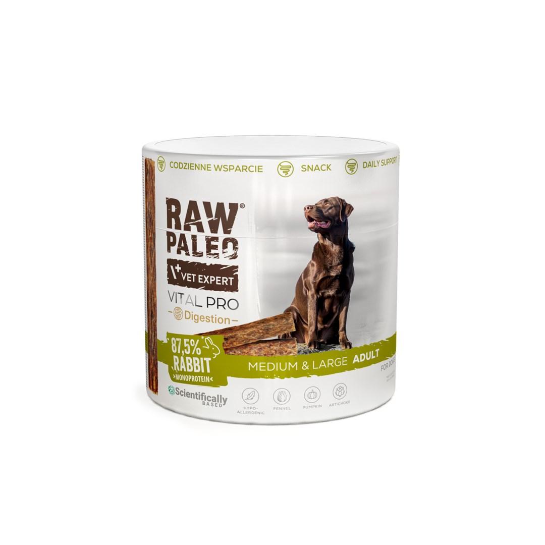 VetExpert Raw Paleo Vital Pro Digestion Kanin 100 g - funktionelle hundegodbidder til medium/store hunde