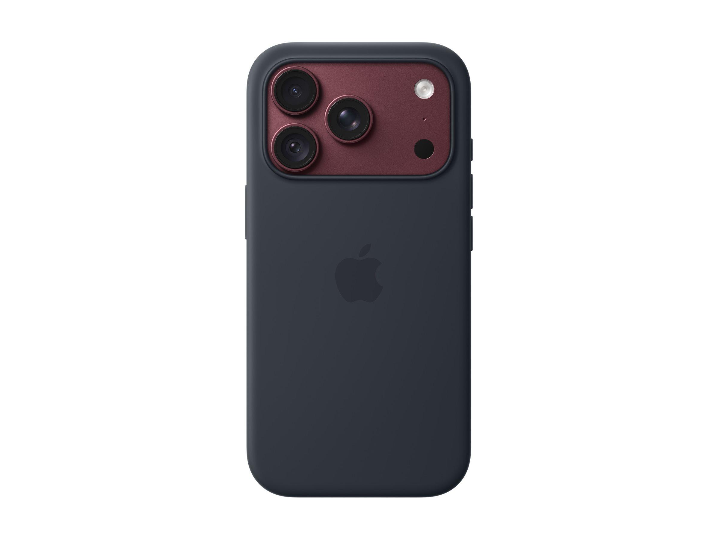 Apple silikone-beskyttelsescover med MagSafe til iPhone 18 Pro - marineblå