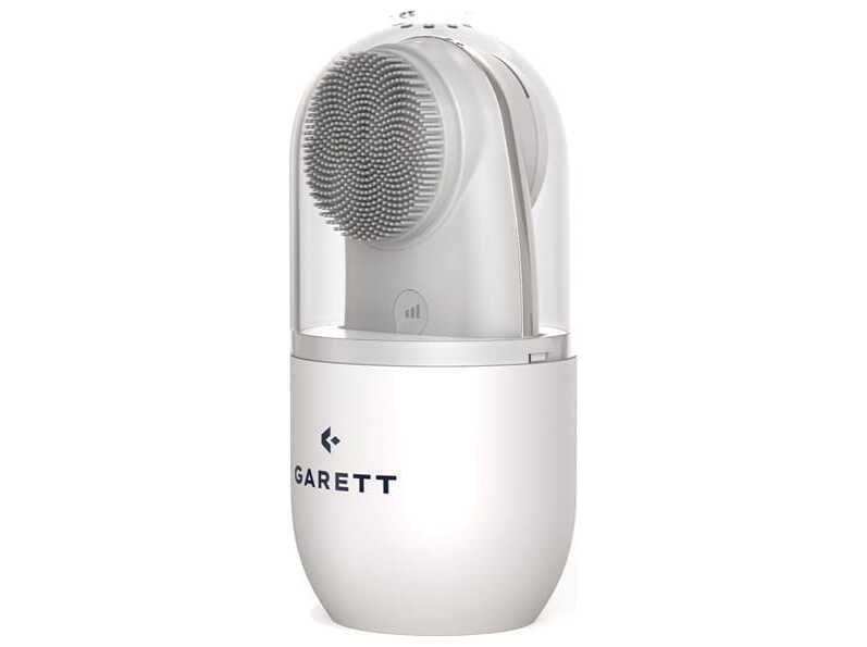 Garett Beauty Multi Clean ansigtsmassageapparat med sonisk vibration og varm kompress - hvid