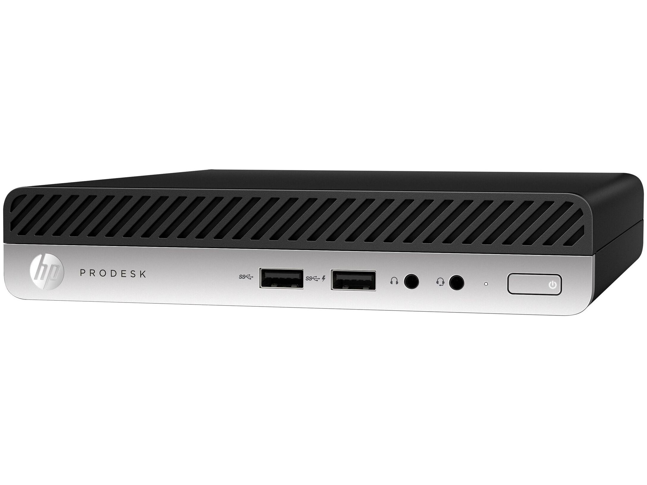 Refurbished HP ProDesk 400 G5 mini desktop I3-9100T 16GB 256GB Windows 11 Pro Grade B
