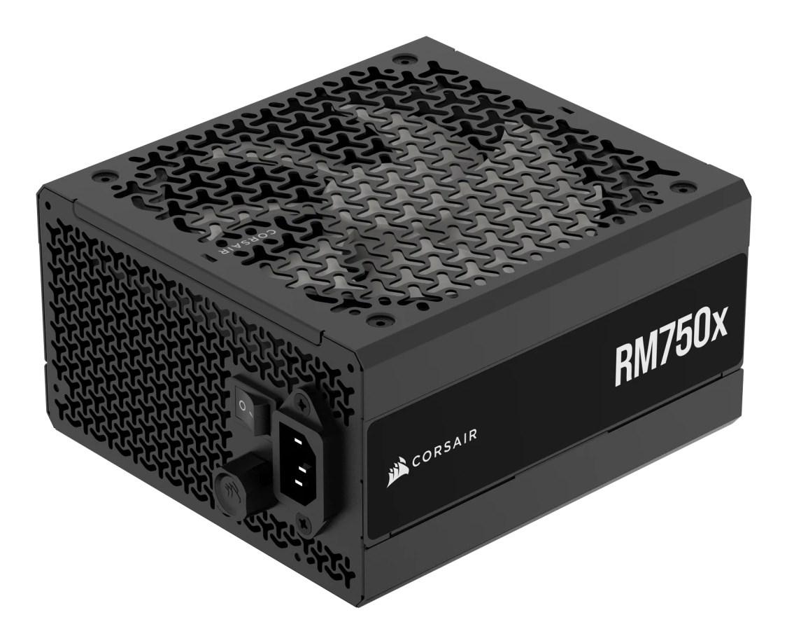 CORSAIR RMx Series RM750x - Strømforsyning (intern) - ATX12V 3.1/ EPS12V - Cybenetics Gold - AC 100-240 V - 750 Watt - Europa