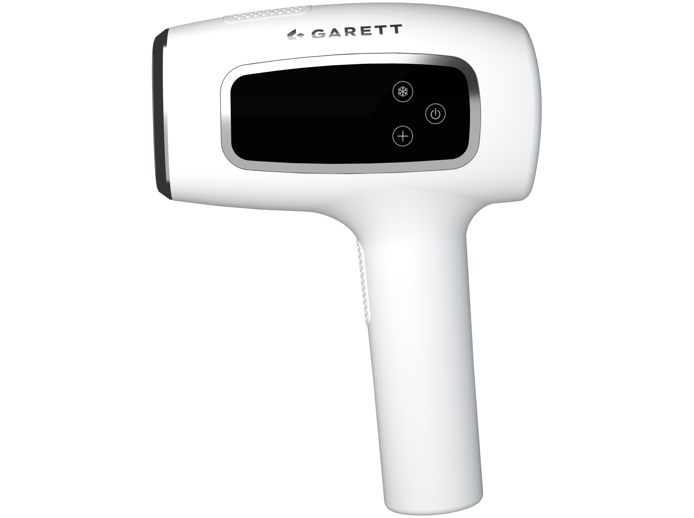 Garett Beauty Flash Sense IPL hårfjerningssystem 36 W med kølehoved og 999.999 lysimpulser - Hvid