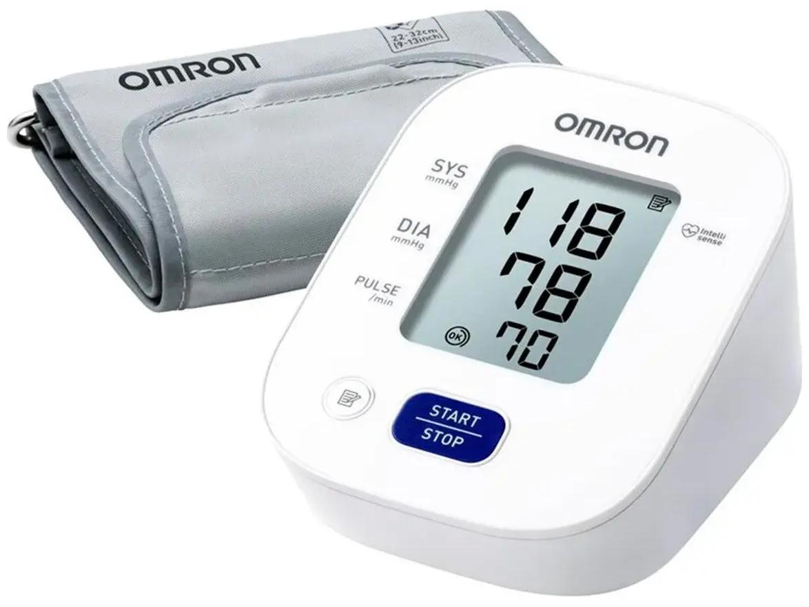 OMRON M2+ overarmsblodtryksmåler med Bluetooth, 2 brugere og manchet 22-42 cm