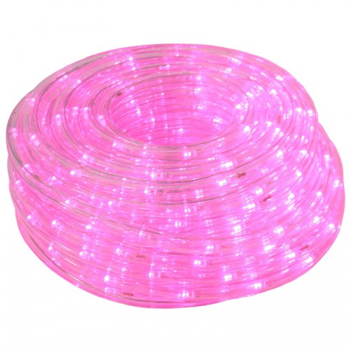 LED-lysslange til jul - pink, 5 m