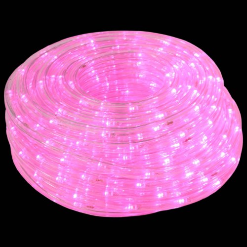 LED-lysslange til jul - pink, 5 m