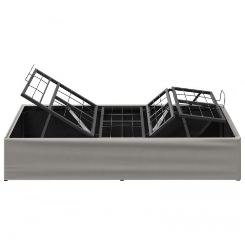 Elektrisk elevationsbund lysegrå 200 x 90 cm