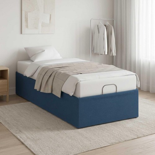 Elektrisk elevationsramme blå 200 x 100 cm i stål