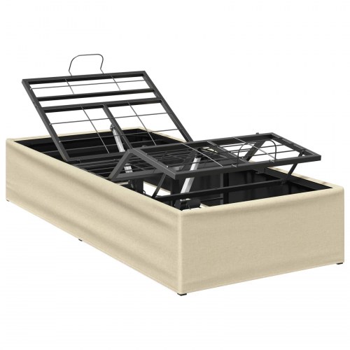 Elektrisk elevationsramme - cremefarvet 200 x 90 cm
