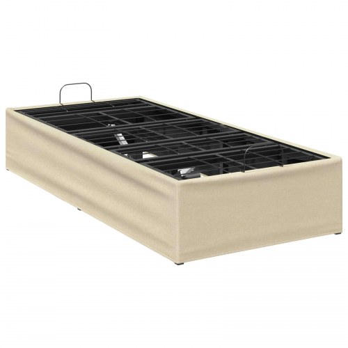 Elektrisk elevationsramme - cremefarvet 200 x 90 cm