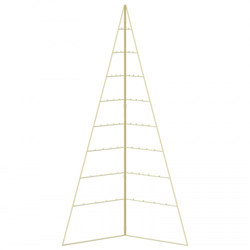 Metaljuletræ KUOPIO 180 cm - guld