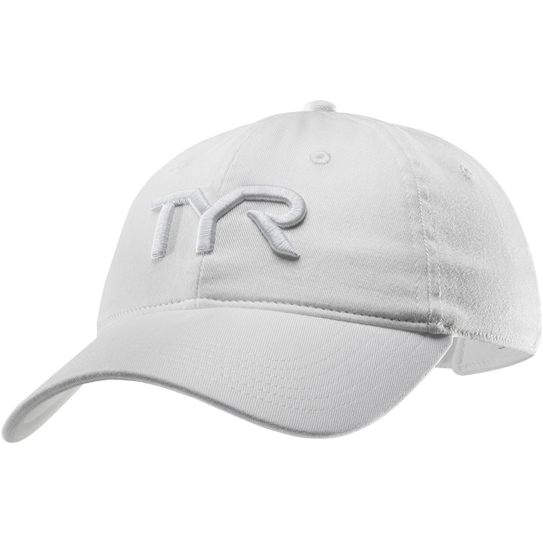 Kasket TYR Logo Adjustable Cap - hvid, one size