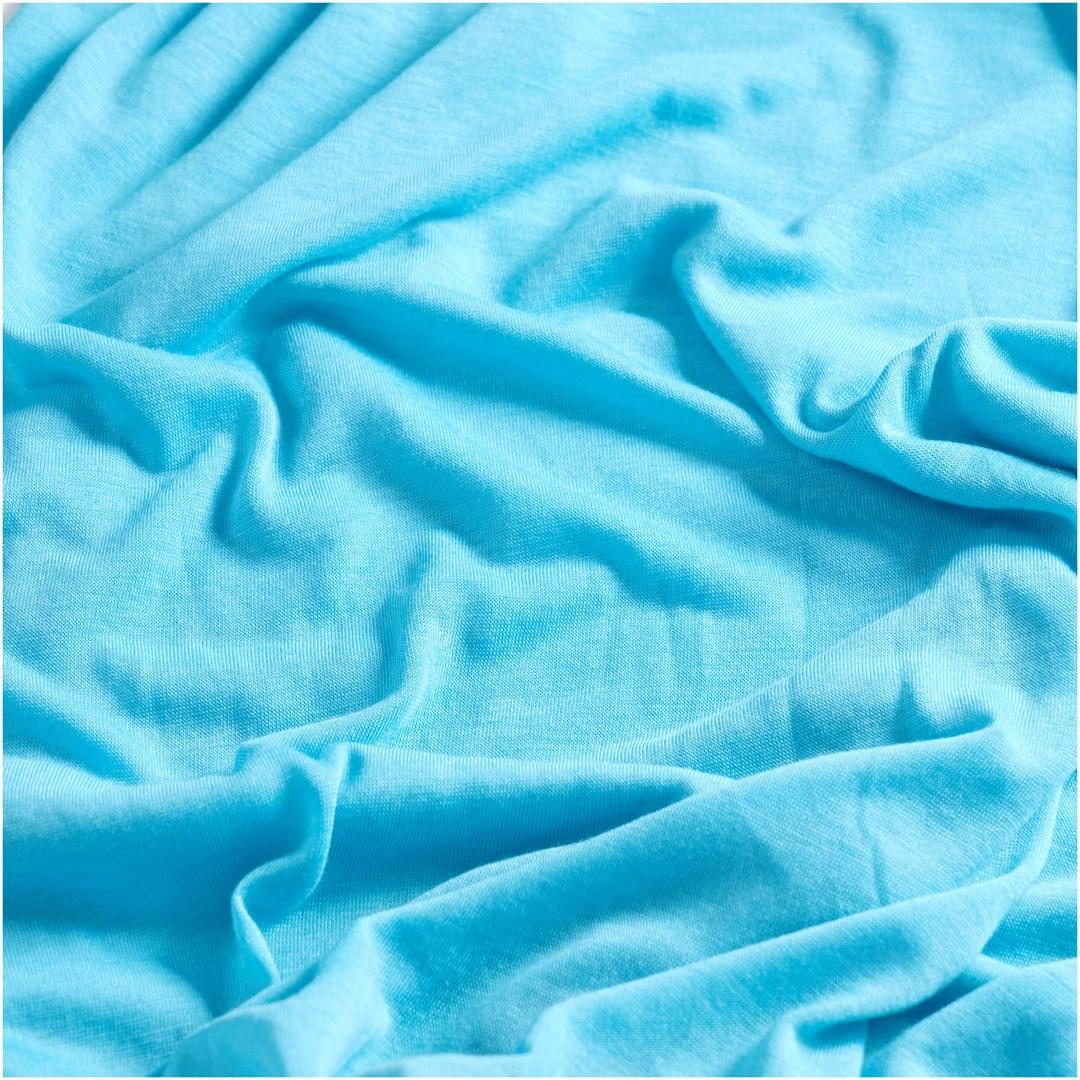 Sea To Summit Breeze Sleeping Bag Liner - Mummy W/ Drawcord - C Blue Atoll - Lagenpose