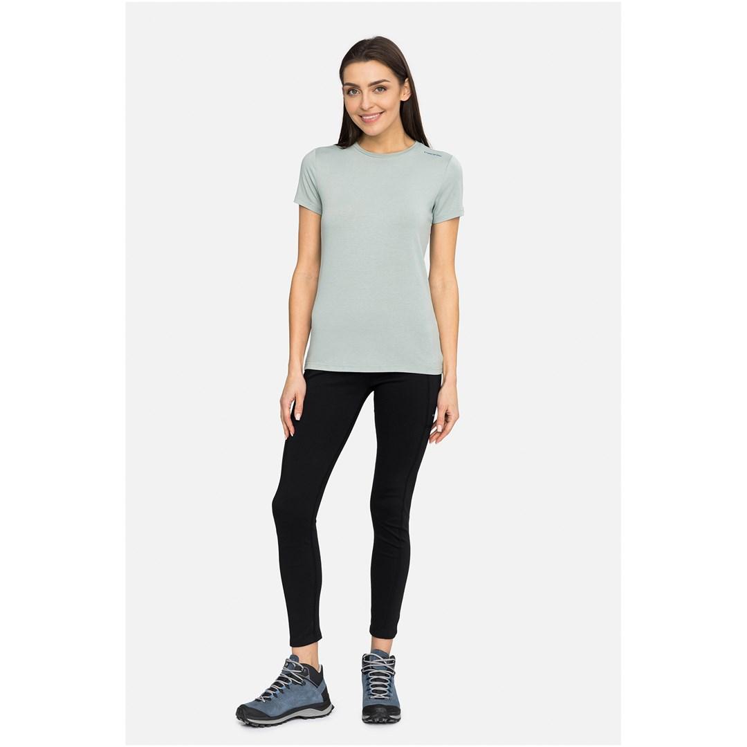 T-shirt til kvinder Viking Lenta Bamboo Light Lady - grøn XXL
