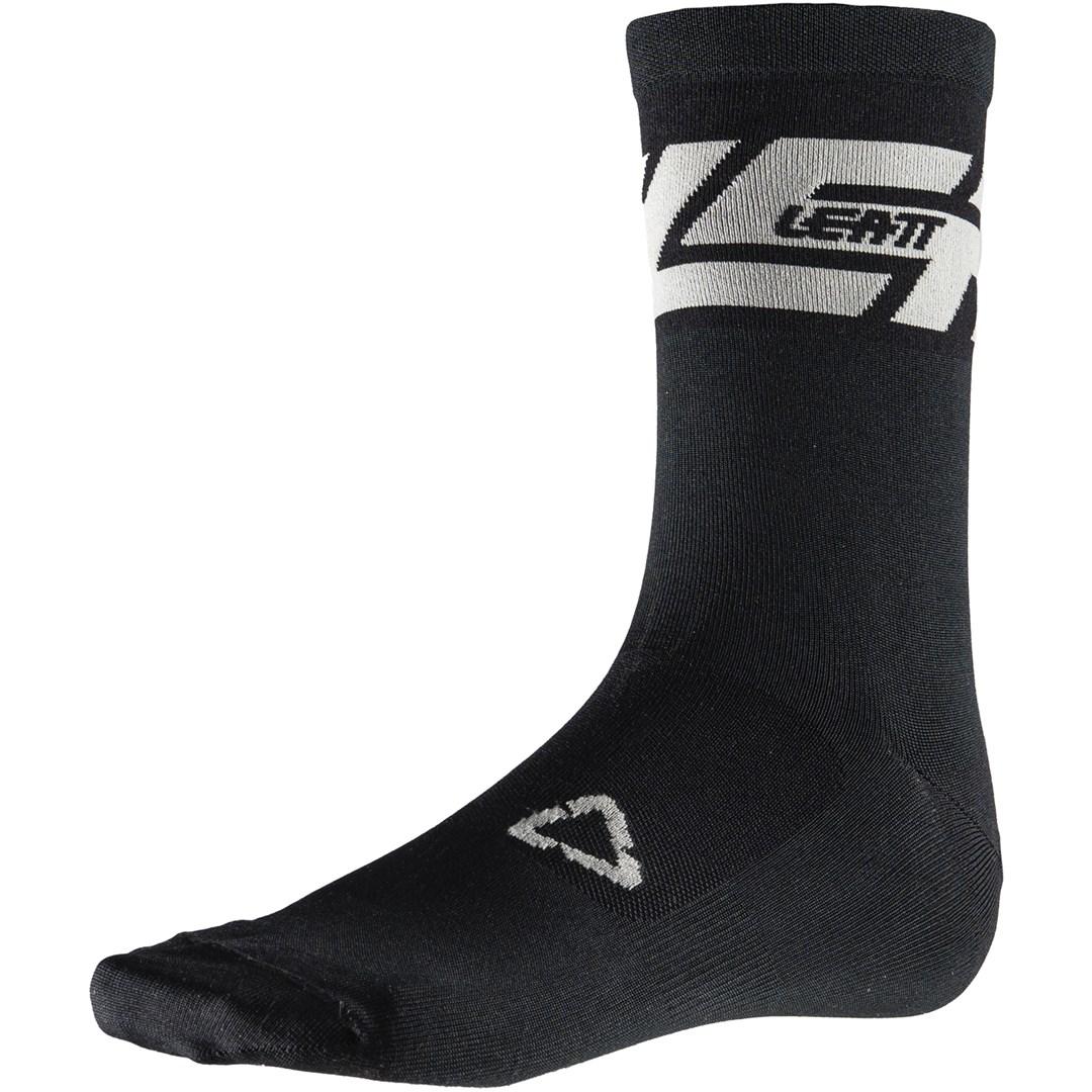 Cykelstrømper Leatt Socks MTB - sort, L/XL
