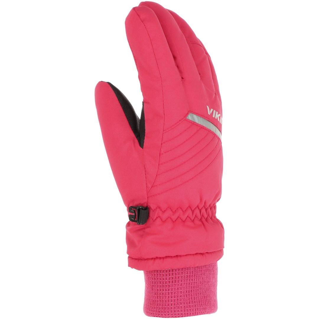 Børneskihandsker Viking Montino Ski Kids - pink str. 6