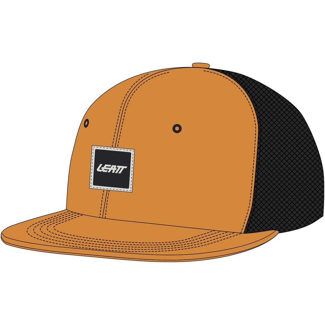 Truckerkasket Leatt Cap Trucker Tech - RustyOrange, one size