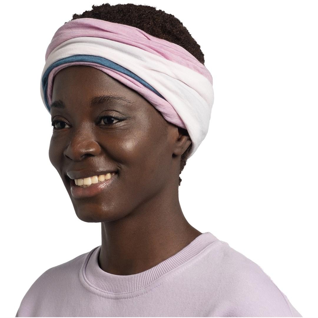Bandana Buff Merino Move Solid Camelia - one size