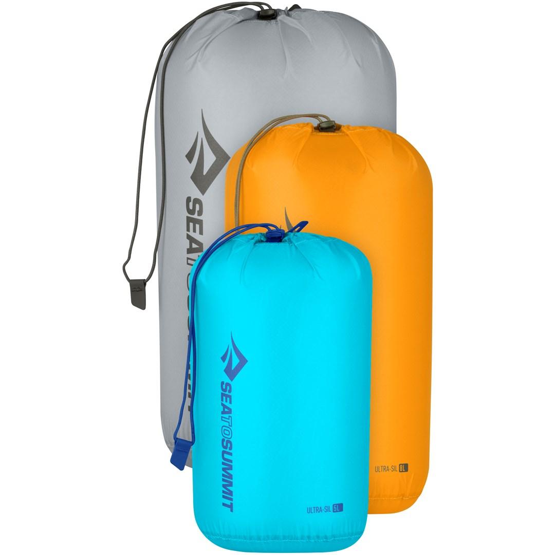 Pakkeposesæt SEA TO SUMMIT Ultra-Sil Stuff Sack - 5, 8 og 13 l