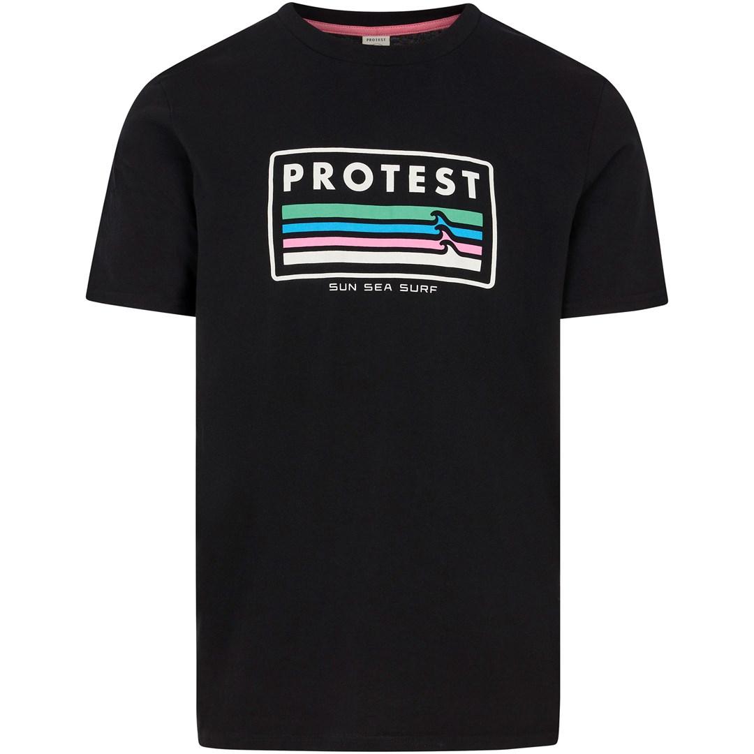 T-shirt til mænd Protest PRTBarn - sort L