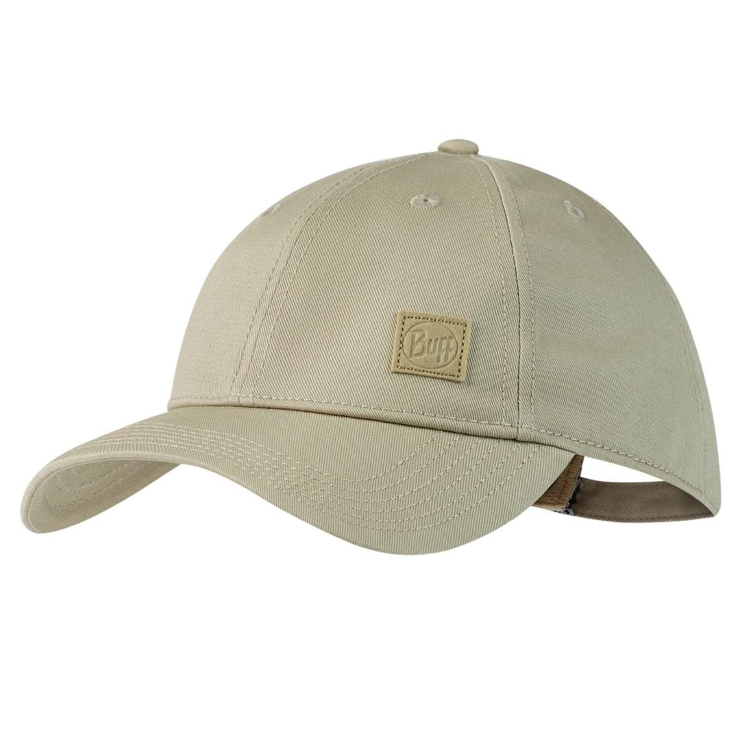 BUFF BASEBALL CAP SOLID SAND kasket med skygge one size