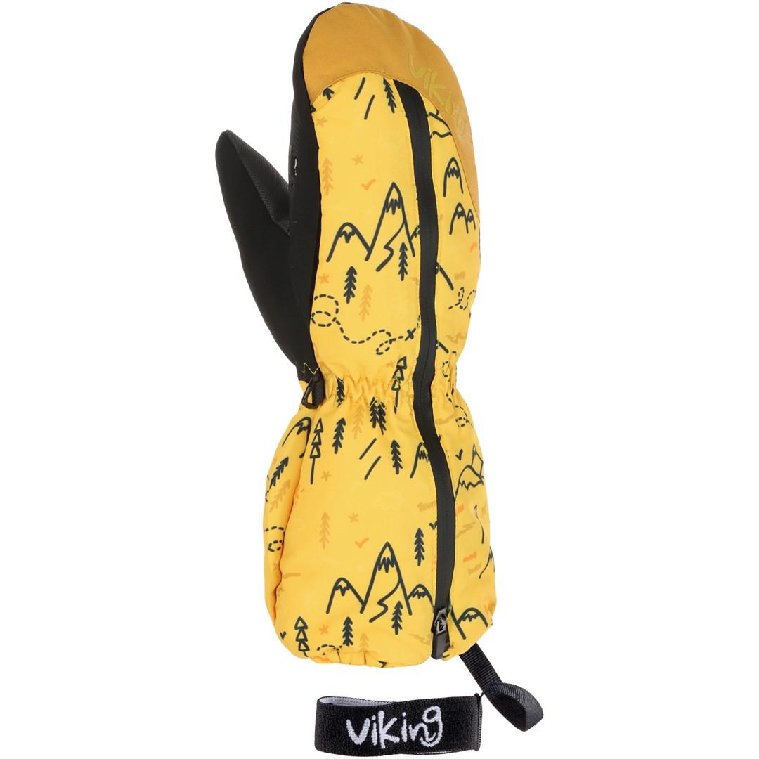 Vinterluffer til børn Viking Snoppy Kids - gul str. 5