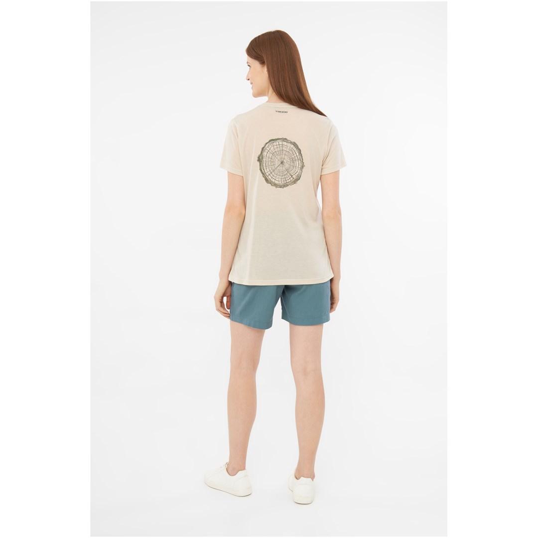 Dame-T-shirt Viking Rune Lady - beige XS