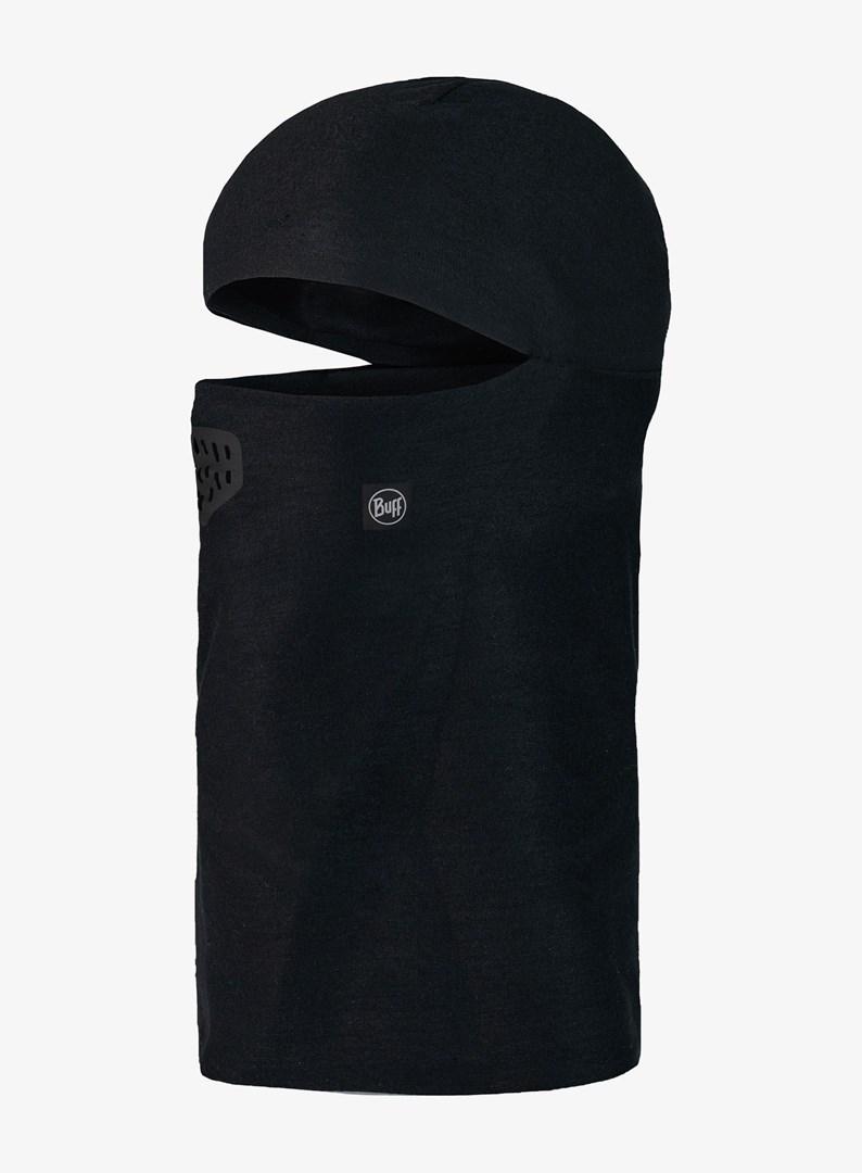 Børnebalaclava Buff ThermoNet Hinged Balaclava - sort, one size