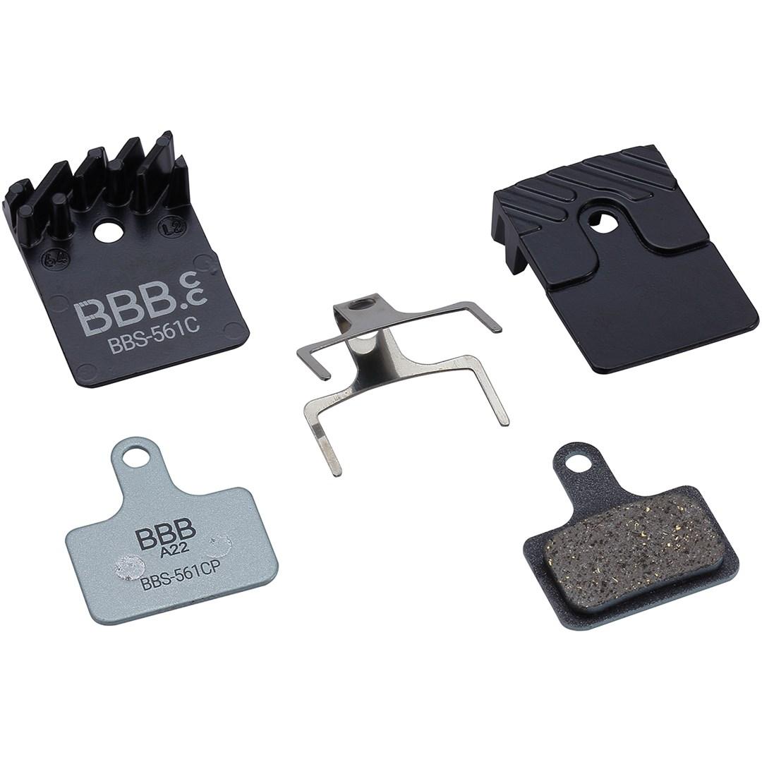 Bremseklodser BBB DiscStop Coolfin til Shimano Road/XTR - one size