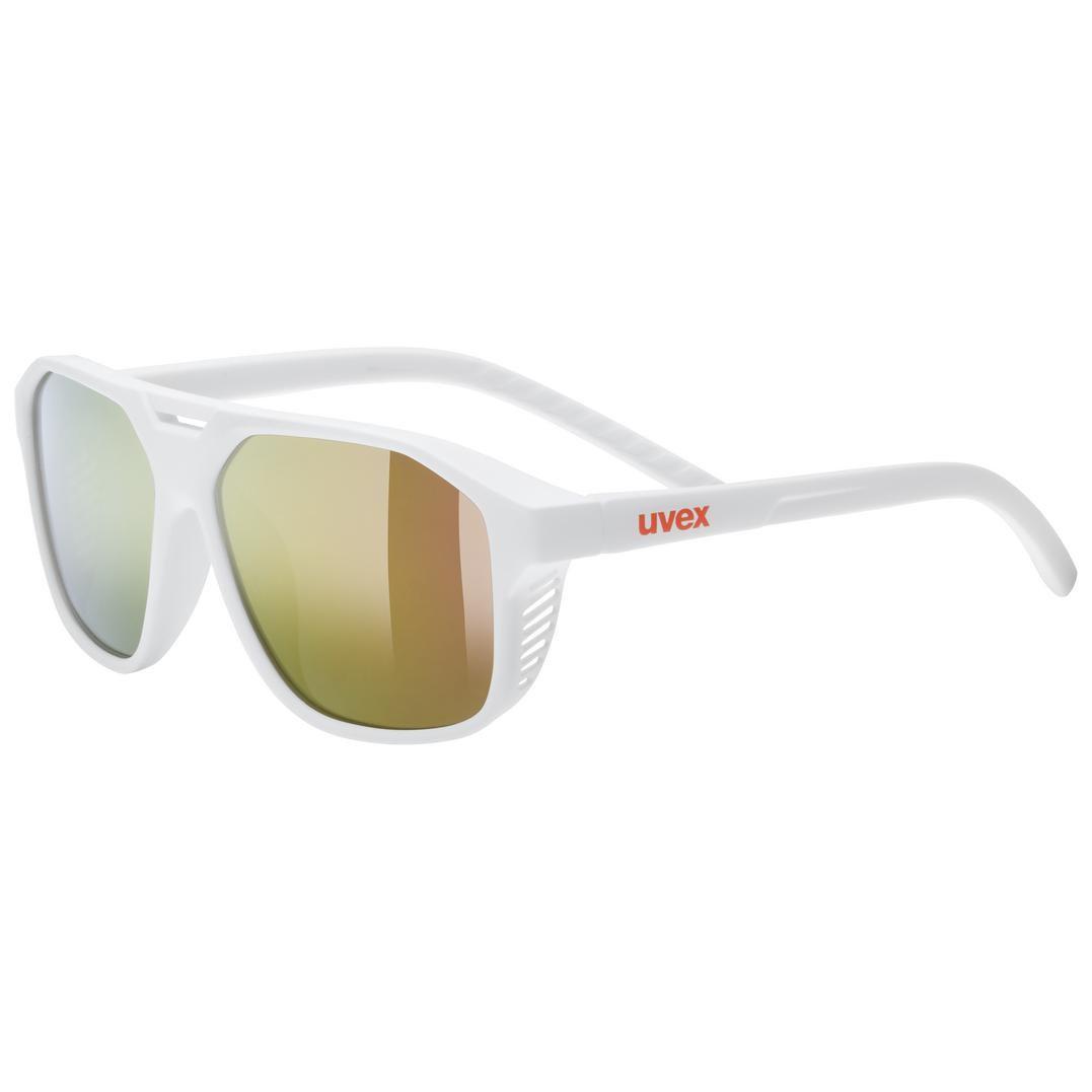 Uvex cosmic, Barn, Unisex, Fuld kant, Hvid, Rød, 1 stk