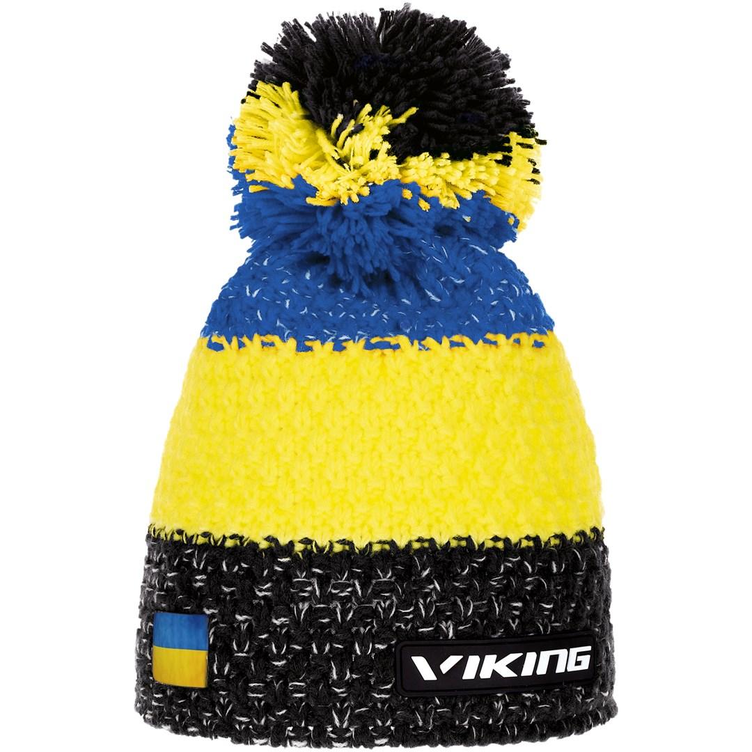 VIKING Cornet Active Style-kasket til voksne, gul og blå, one size