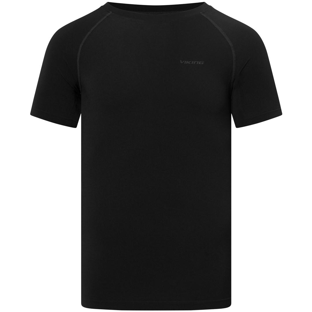 Termoundertrøje Viking Lockness Man Shortsleeve - sort, XL