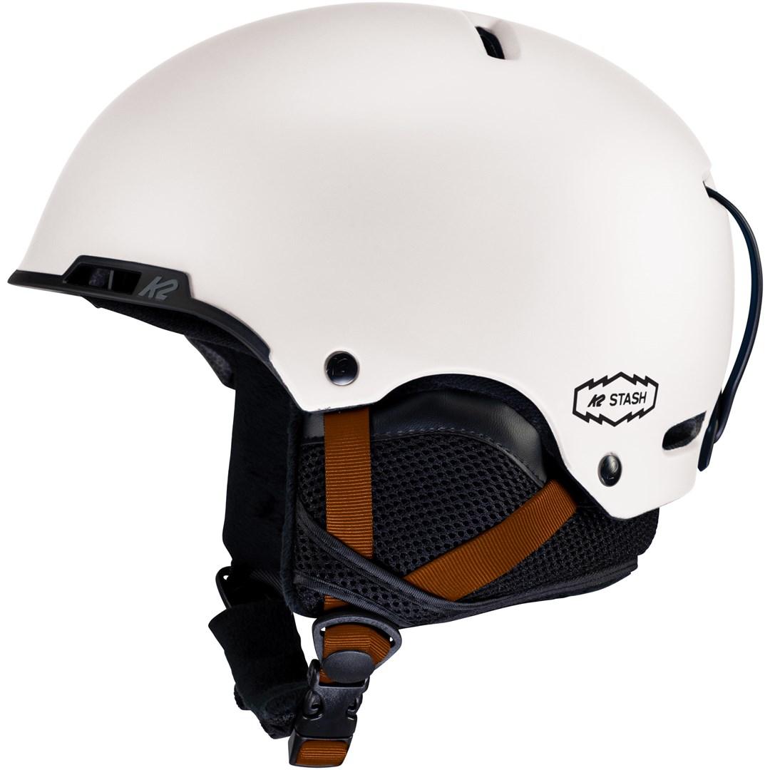 Hjelm K2 STASH - hvid, 51-55