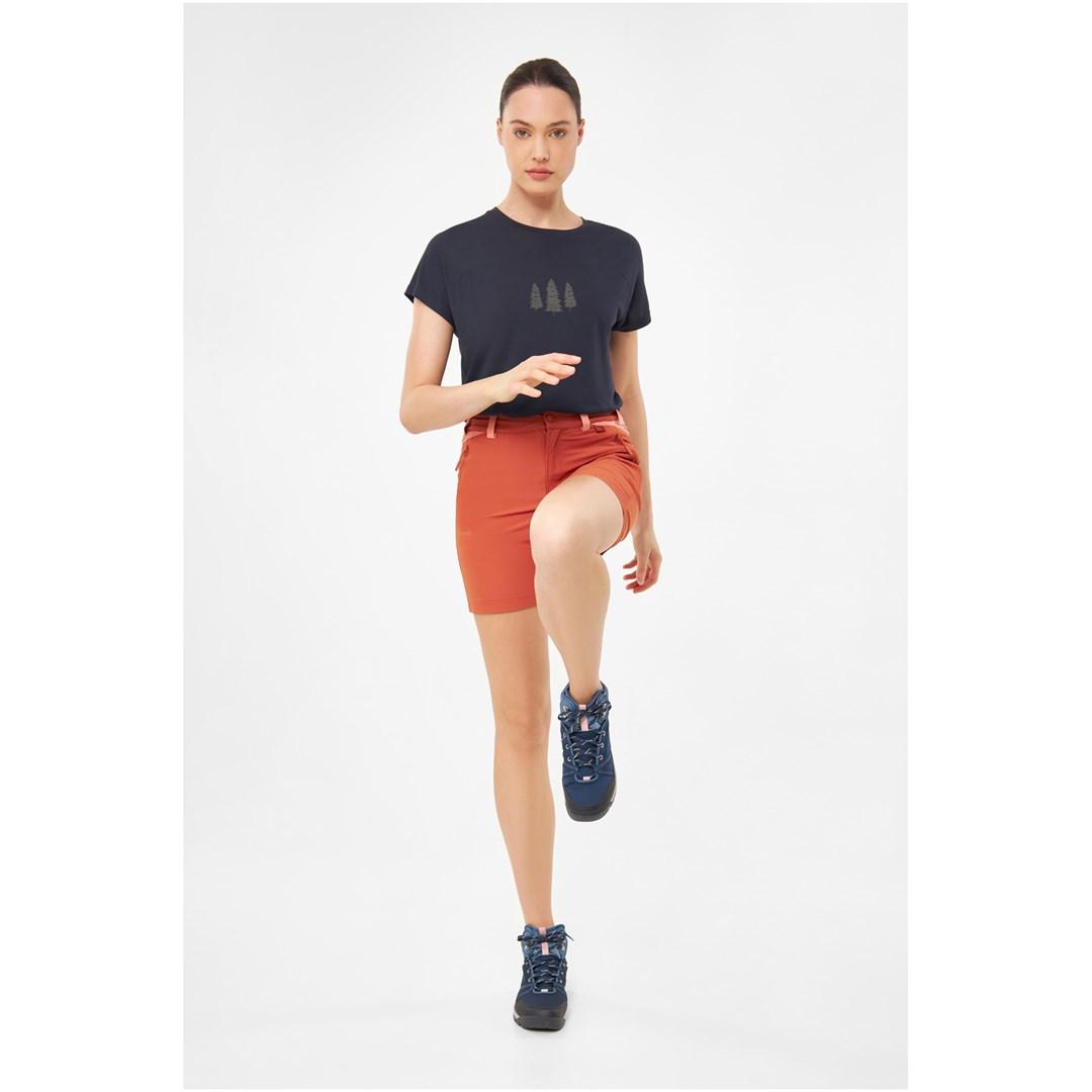 Dameshorts Viking Sequoia Shorts Lady Bamboo - orange, XL