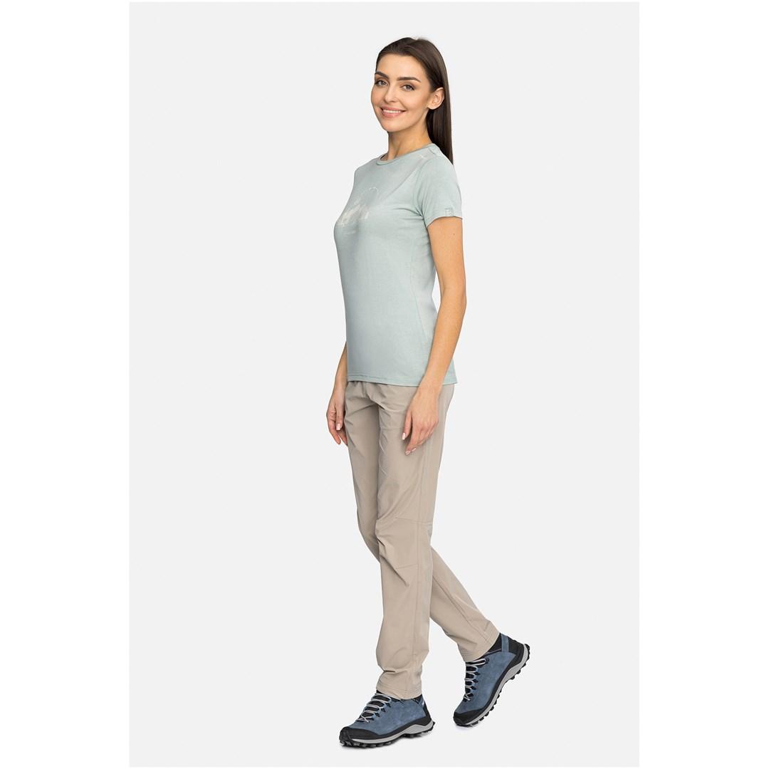 Damet-shirt Viking Lenta Bamboo Light Lady - grøn, XS