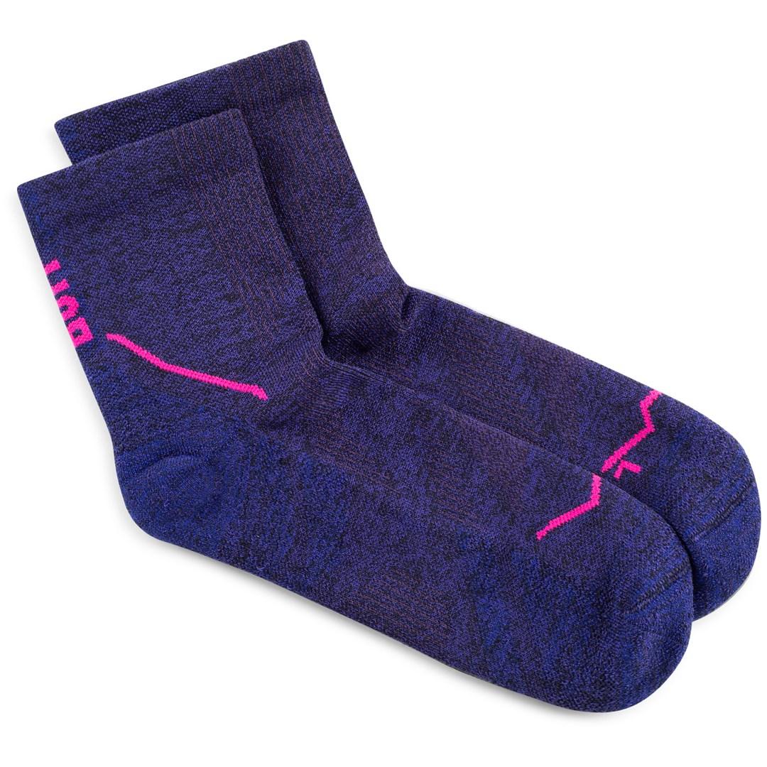Strømper Buff DRYFLX Quarter Sock - Ultramarine 39/41