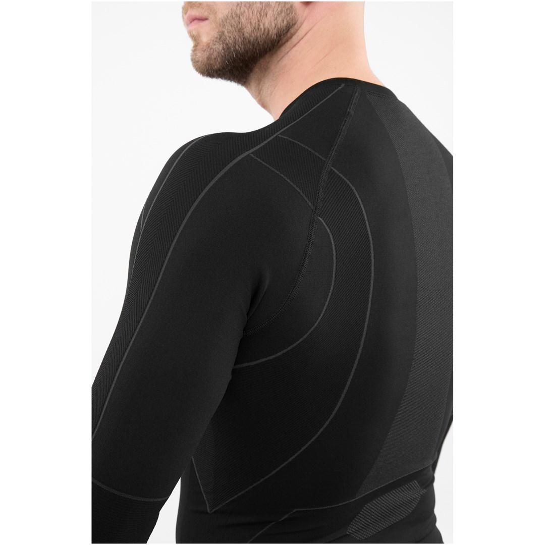 Herreundertøj Viking Gary Set 3/4 Bamboo - sort, XXXL