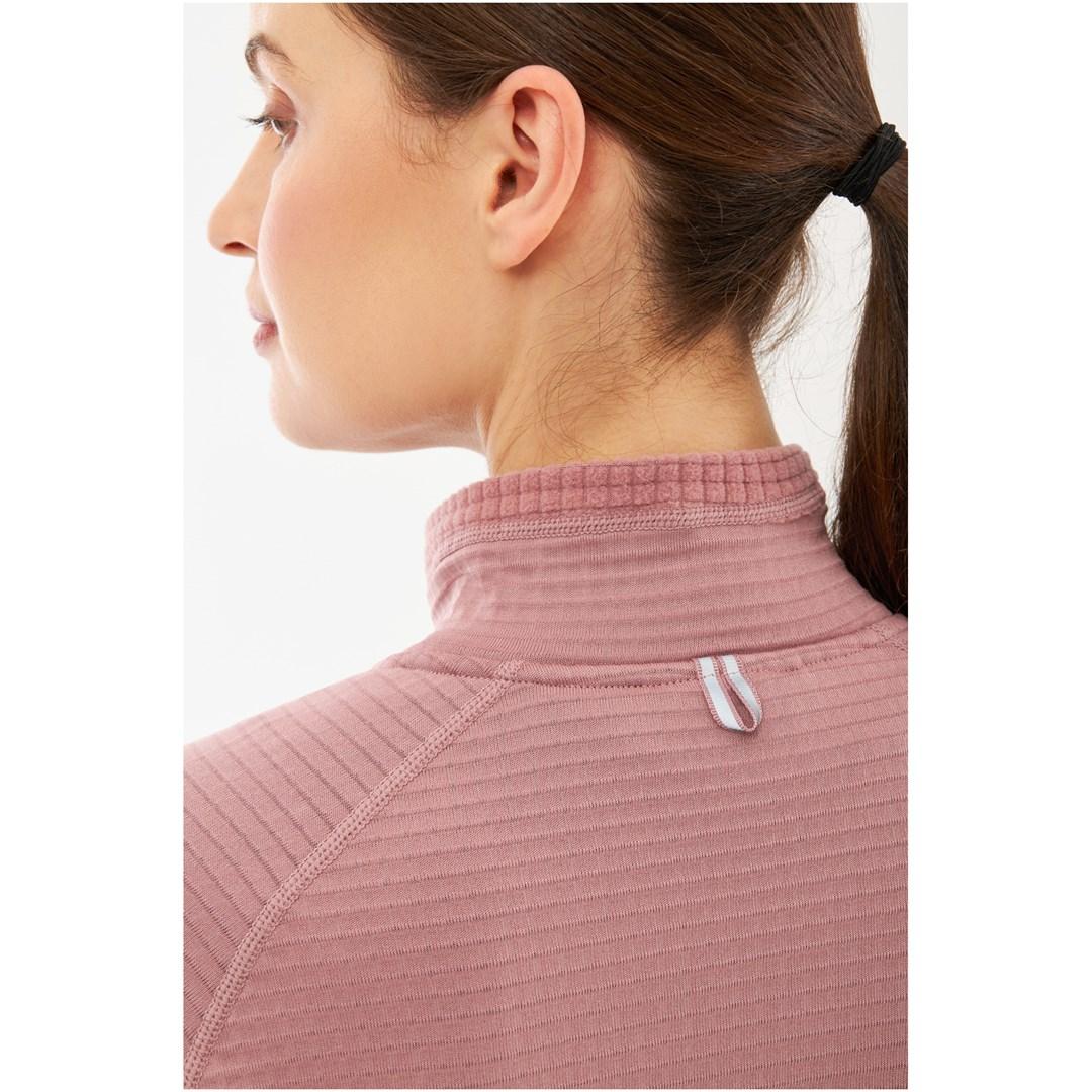 Trøje med lynlås Viking Admont Full Zip Lady - lyserød, XXL