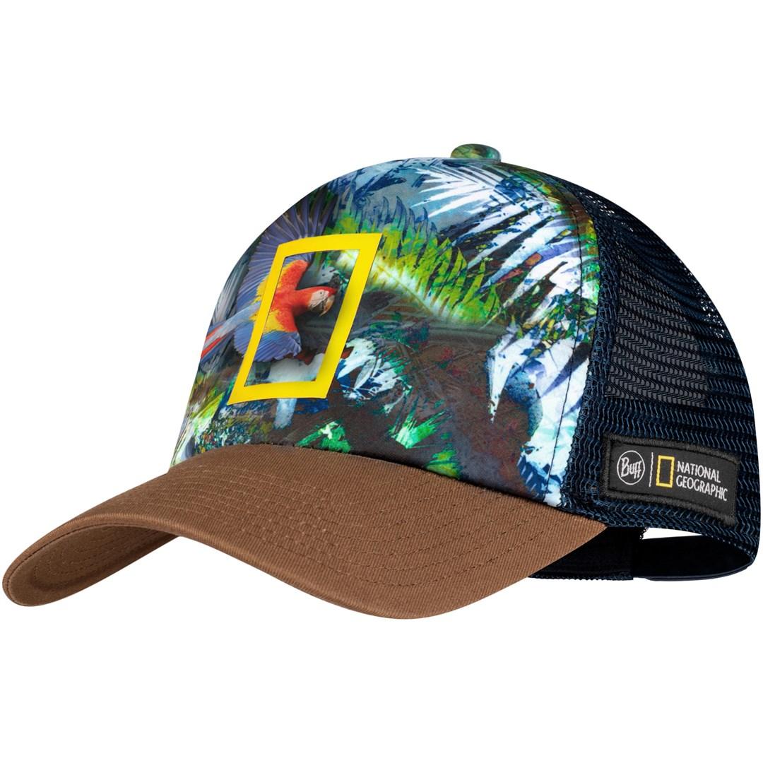 BUFF TRUCKER CAP SCARLETT MACAW L/XL kasket med skygge L/XL