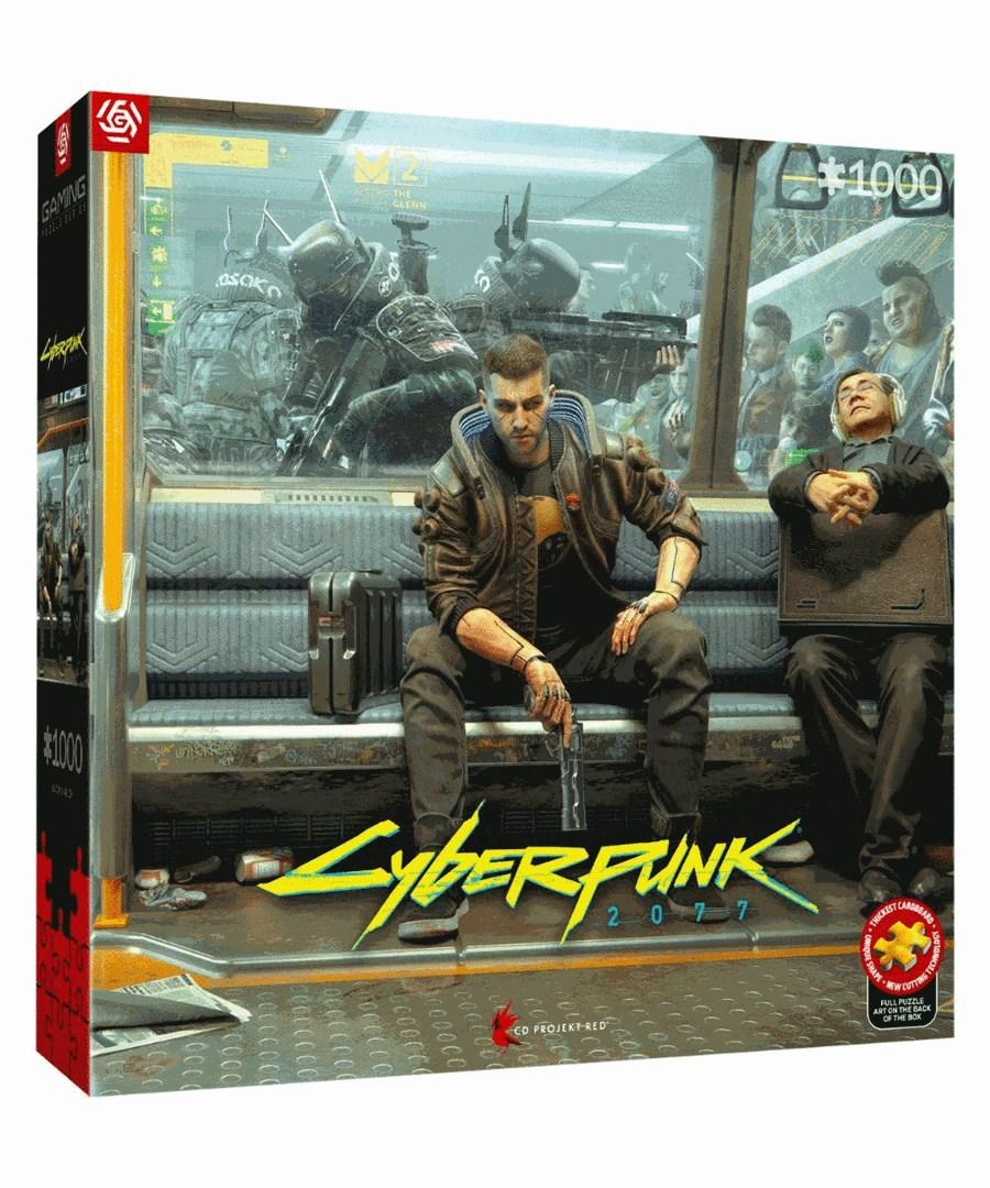 Puslespil Good Loot Gaming Cyberpunk 2077: Metro - 1000 brikker