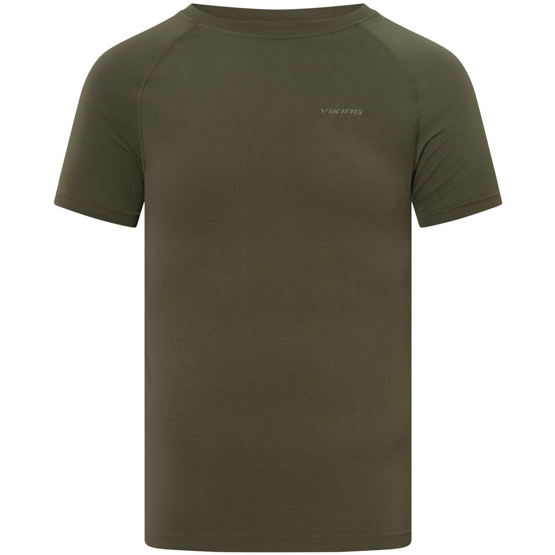 Kortærmet termoundertrøje Viking Lockness Man Shortsleeve - grøn, XXL