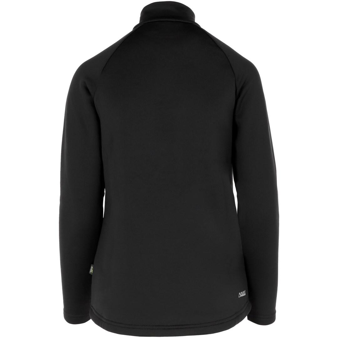 Dametrøje Viking Jukon Half Zip - sort, L
