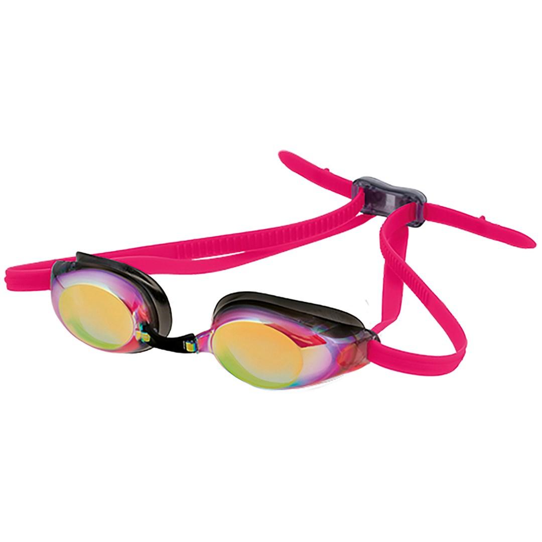Svømmebriller Aquafeel Glide Mirrored - pink, one size