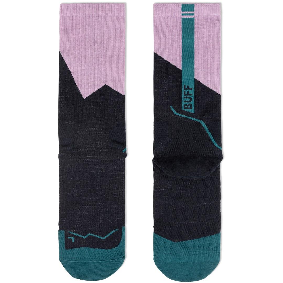 Strømper Buff Merino MW Crew Socks MWC1 ORCHID - 39/41
