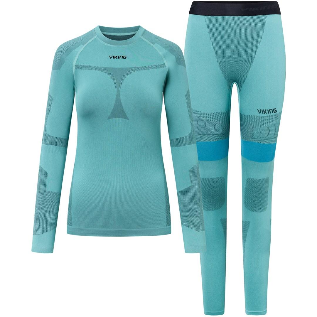 Dameundertøjssæt Viking Volcanica Lady Set - turkis, M