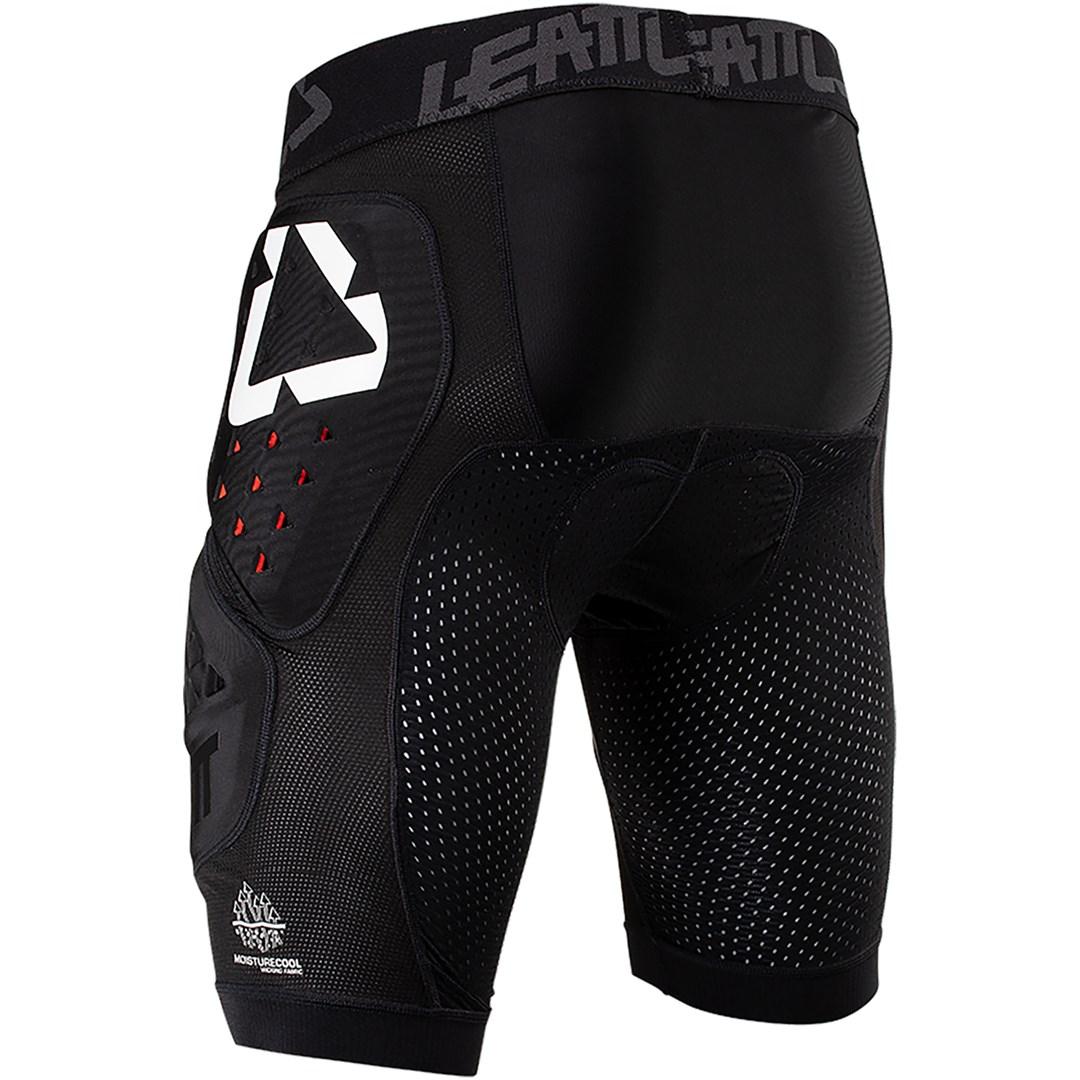 Beskyttelsesshorts Leatt Impact Shorts 3DF 4.0 - sort, str. S