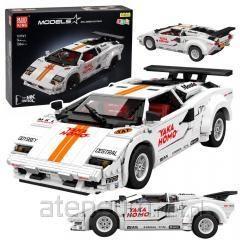 Lean Toys RC statybinės kaladėlės baltos 1384 vnt.
