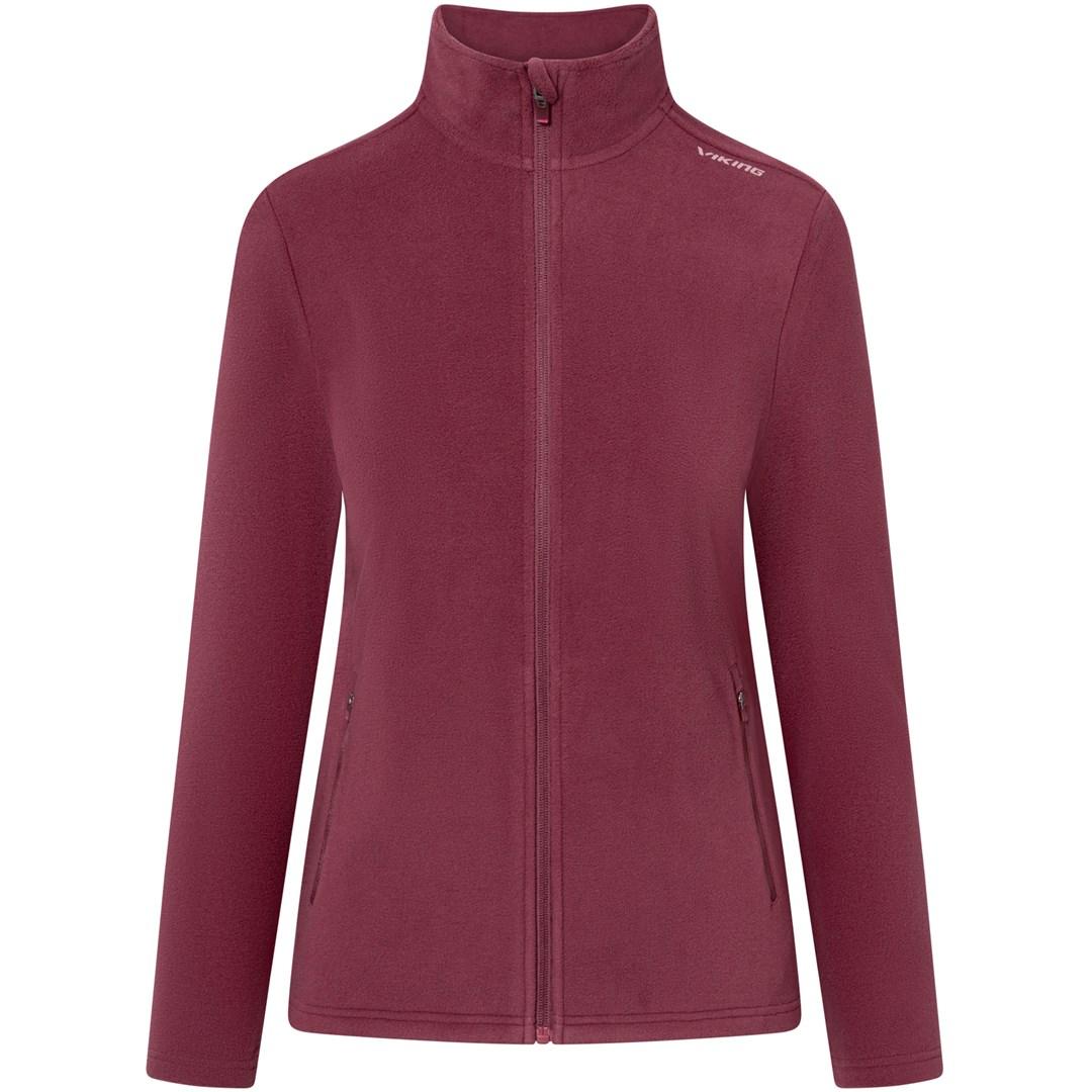 Fleecejakke Viking Tesero Lady Polartec - bordeaux, M