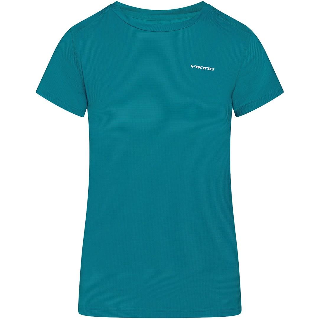 T-shirt til damer Viking Tover Lady Polartec - blå, L