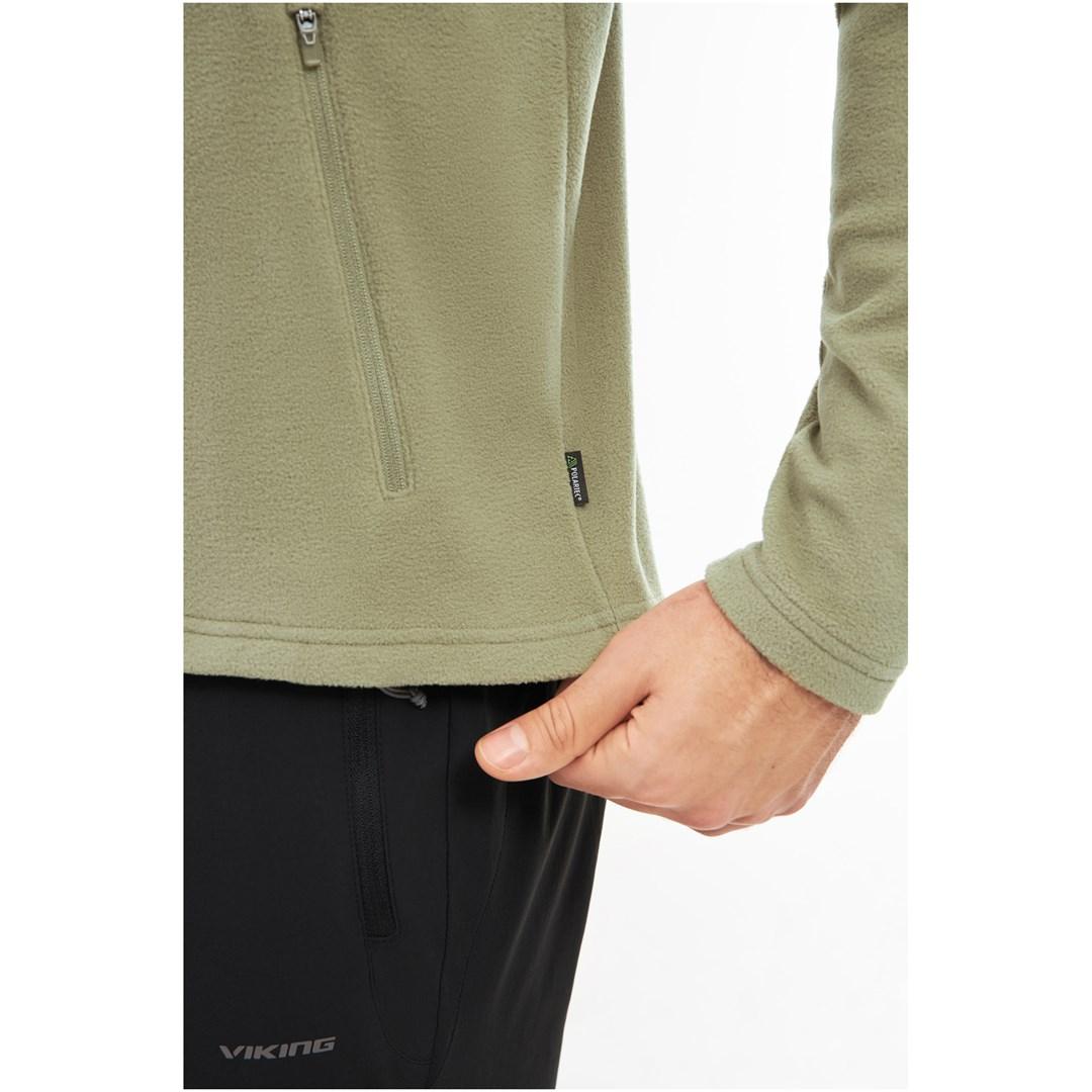 Trøje Viking Tesero Man Polartec - grøn XXXL